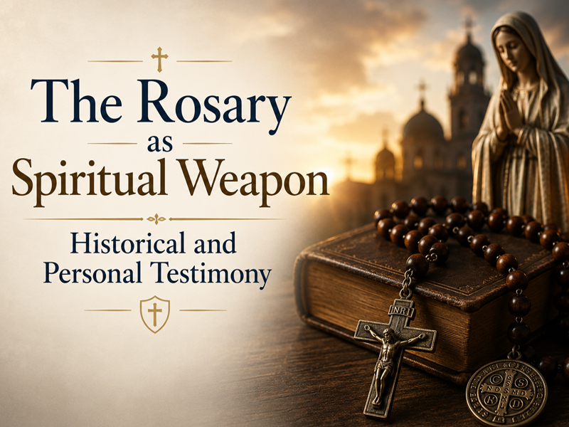 The Rosary as Spiritual Weapon: Historical and Personal Testimony